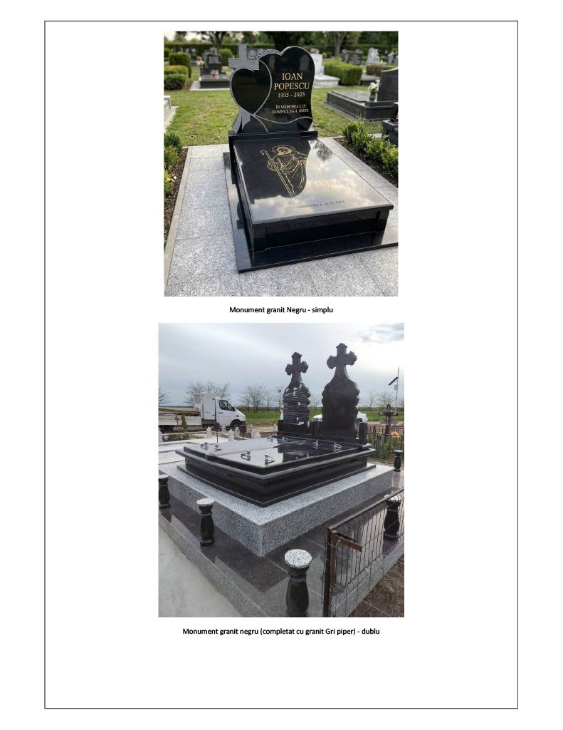 Monument funerar utilizat ca model de referință