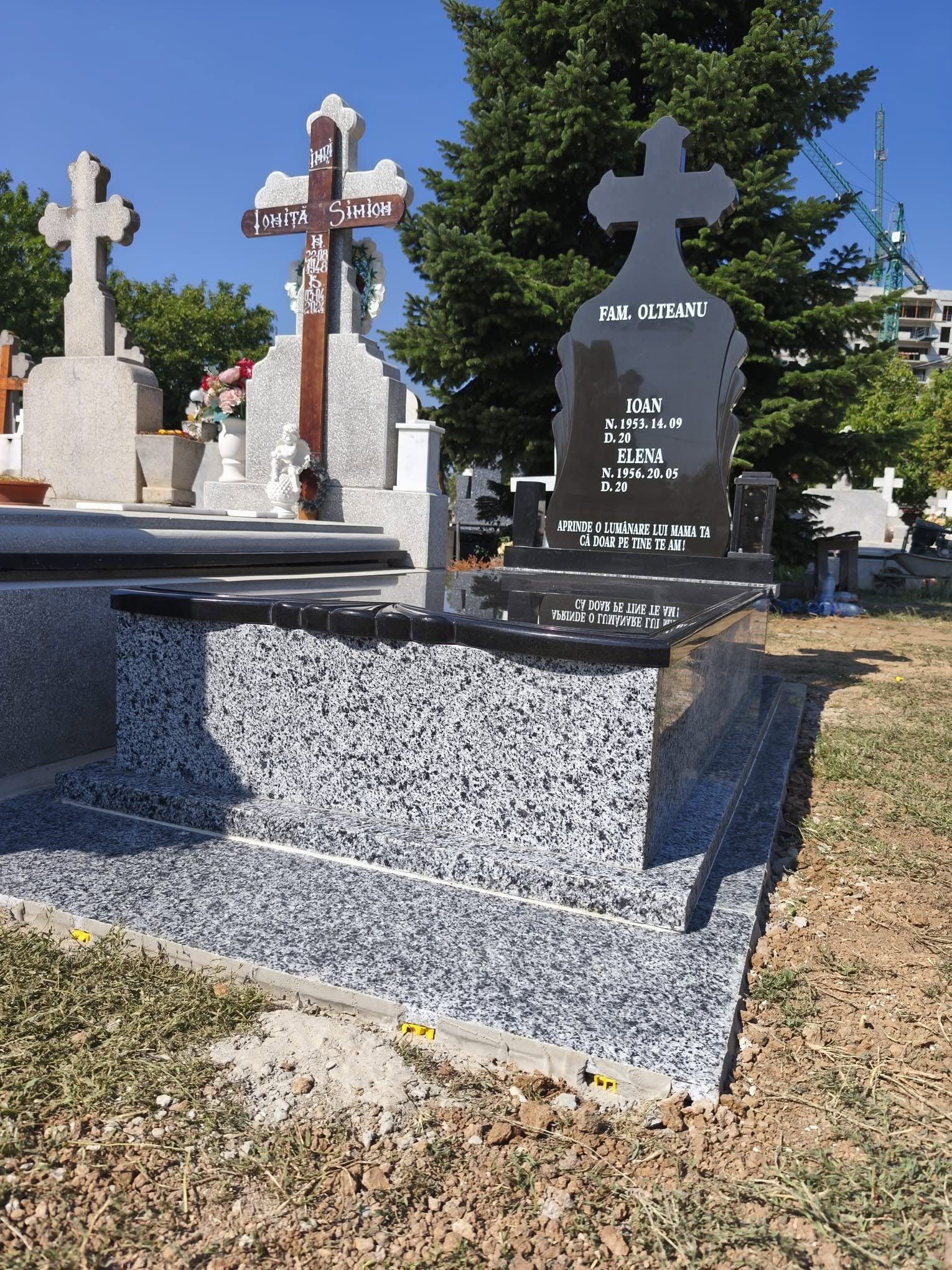 Ansamblu funerar utilizat pentru comparație
