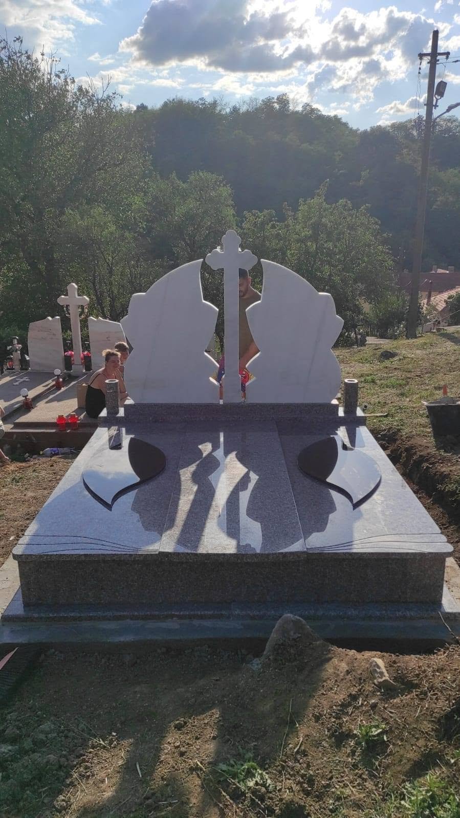 Ansamblu funerar utilizat pentru comparație
