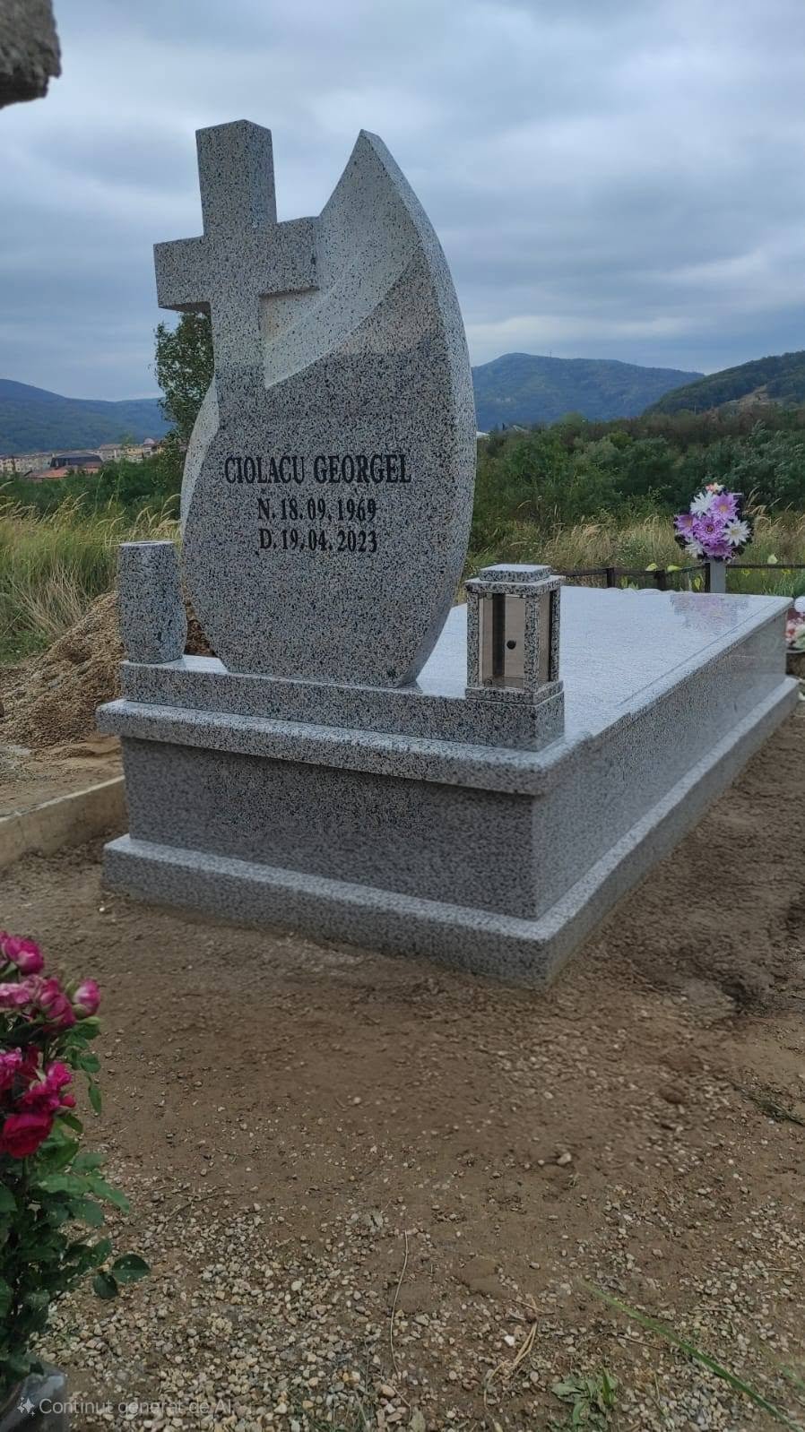 Ansamblu funerar utilizat pentru comparație