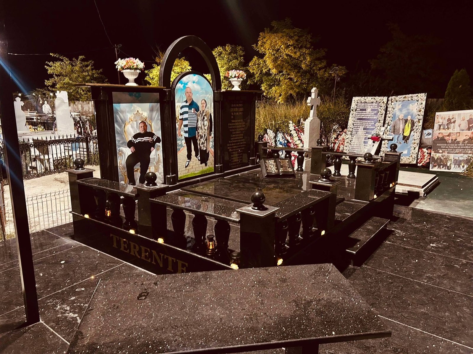 Model de monument funerar utilizat ca reper vizual