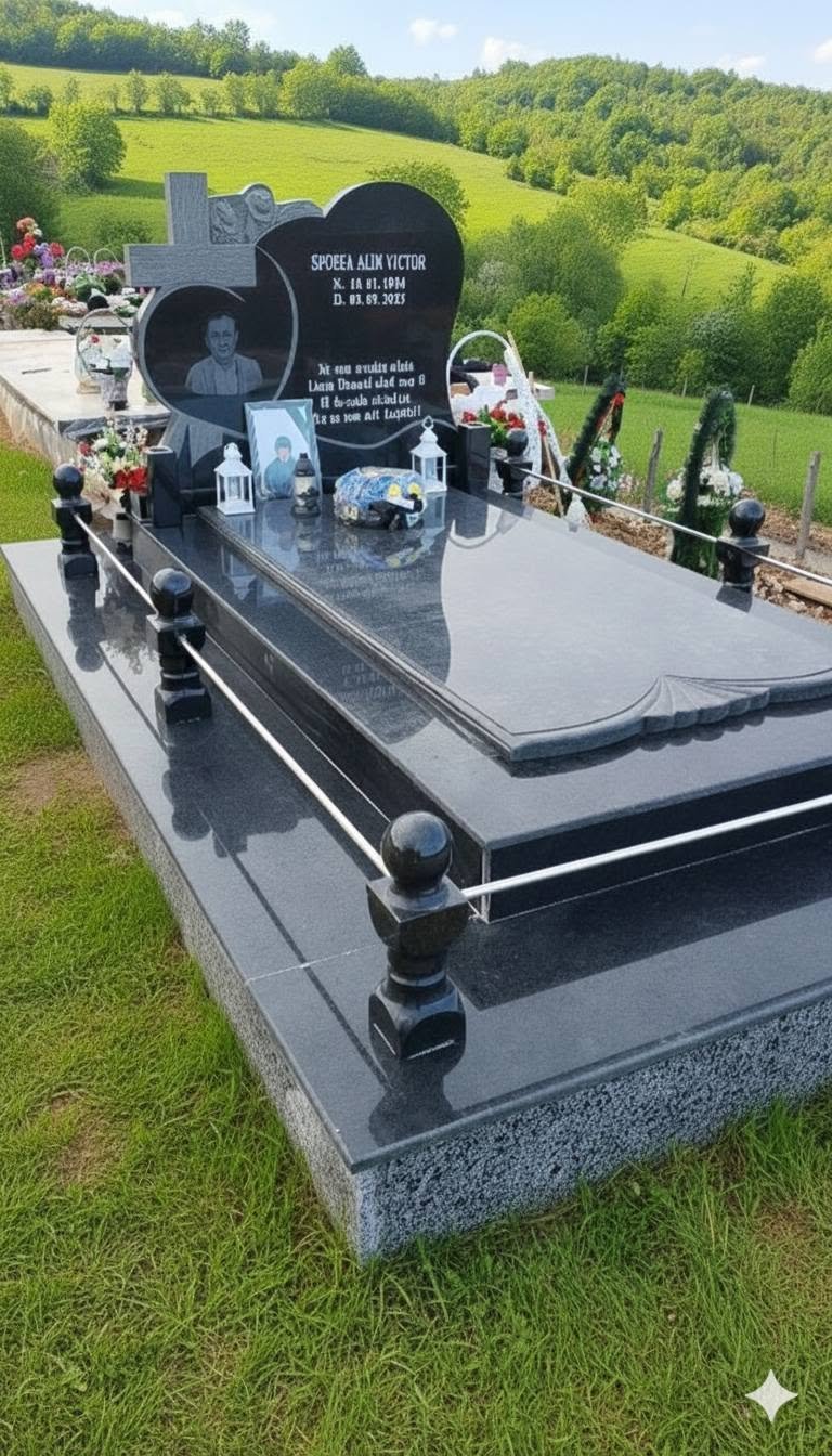 Model de monument funerar utilizat pentru comparație